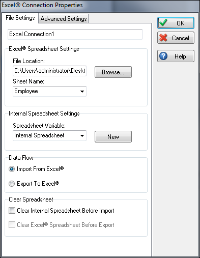 Excel Connections